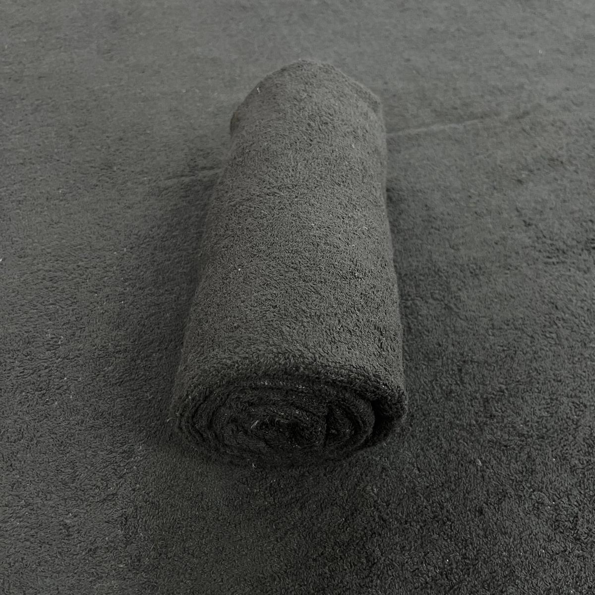 Éponge 100 % Coton - Carré 80x80 Noir pour Déco et Mode - Boutique MyTissus Marckolsheim Alsace