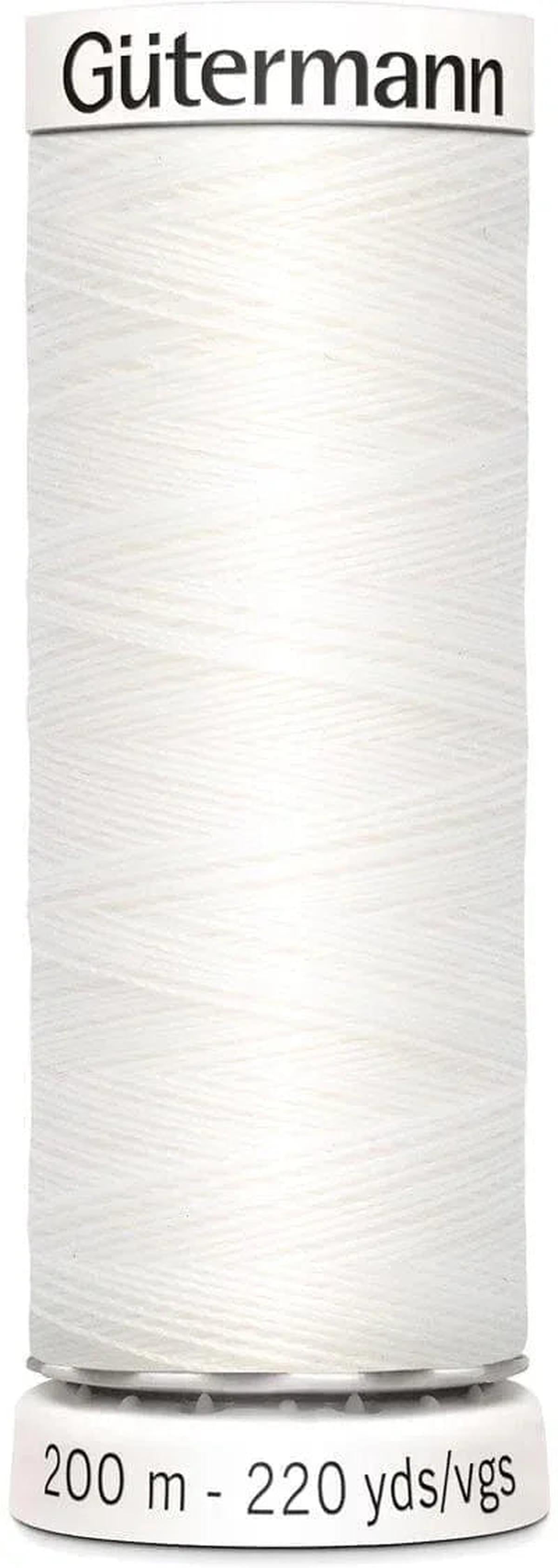 Fil pour tout coudre 200m - Gütermann - Blanc 800 pour Déco et Mode - Boutique MyTissus Marckolsheim Alsace