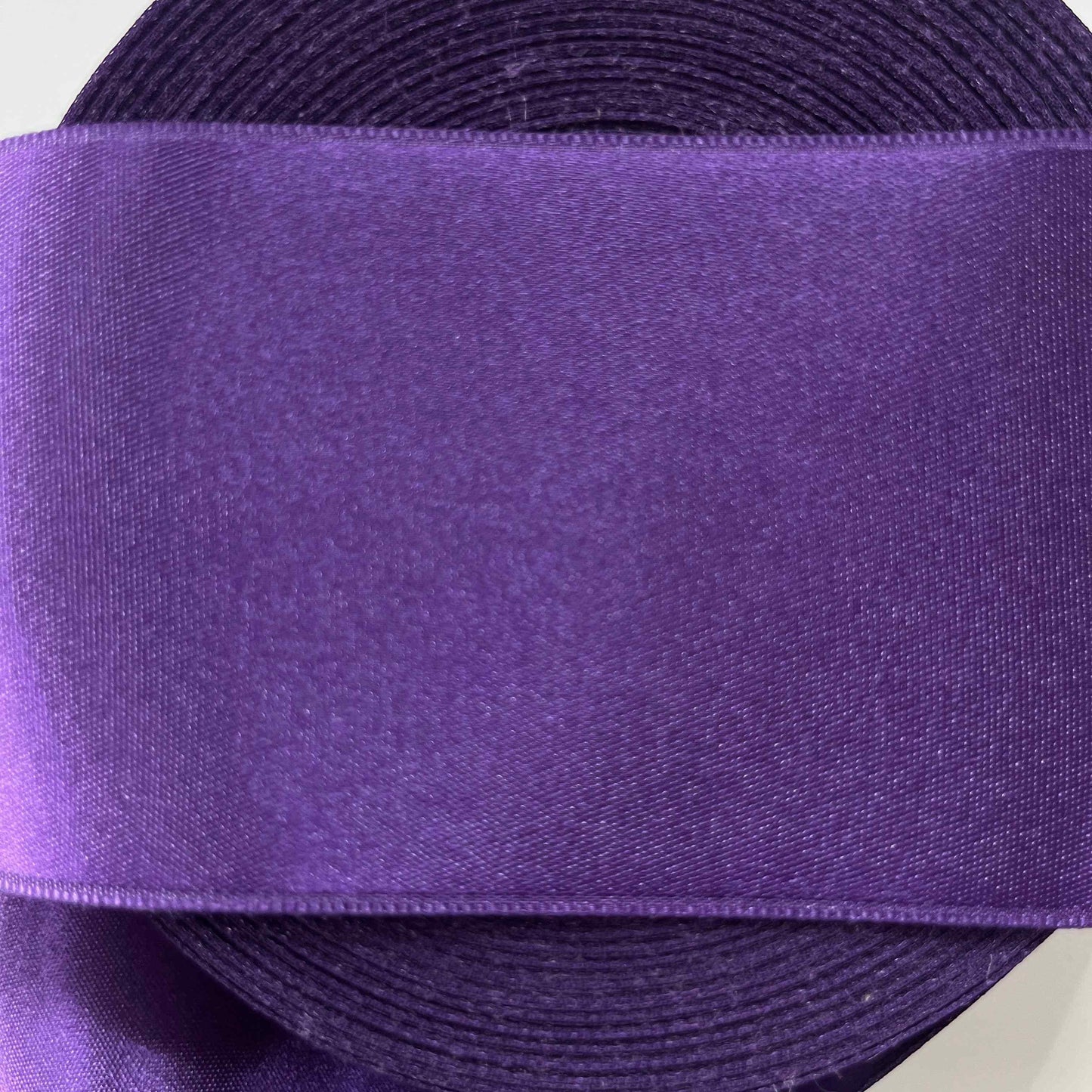 Grand Ruban Satin Couture Pro - Largeur 60mm (6cm) - Haute Résistance & Anti-Effilochage-Ruban-MYTISSUS-Violet-MYTISSUS