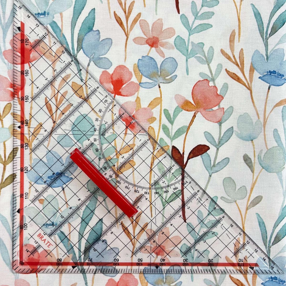 Coupon 100 % Coton 1m x 1m20 - Aquarelle - 7,77 €-Boutique MyTissus Marckolsheim Alsace