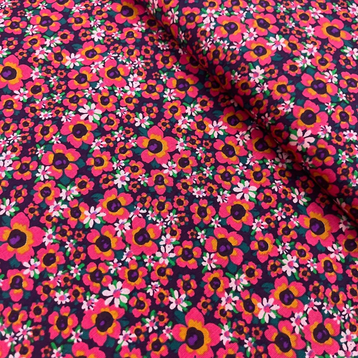 Mytissus Budget - Tissu Fleuri Style Liberty pour Déco et Mode - Boutique MyTissus Marckolsheim Alsace