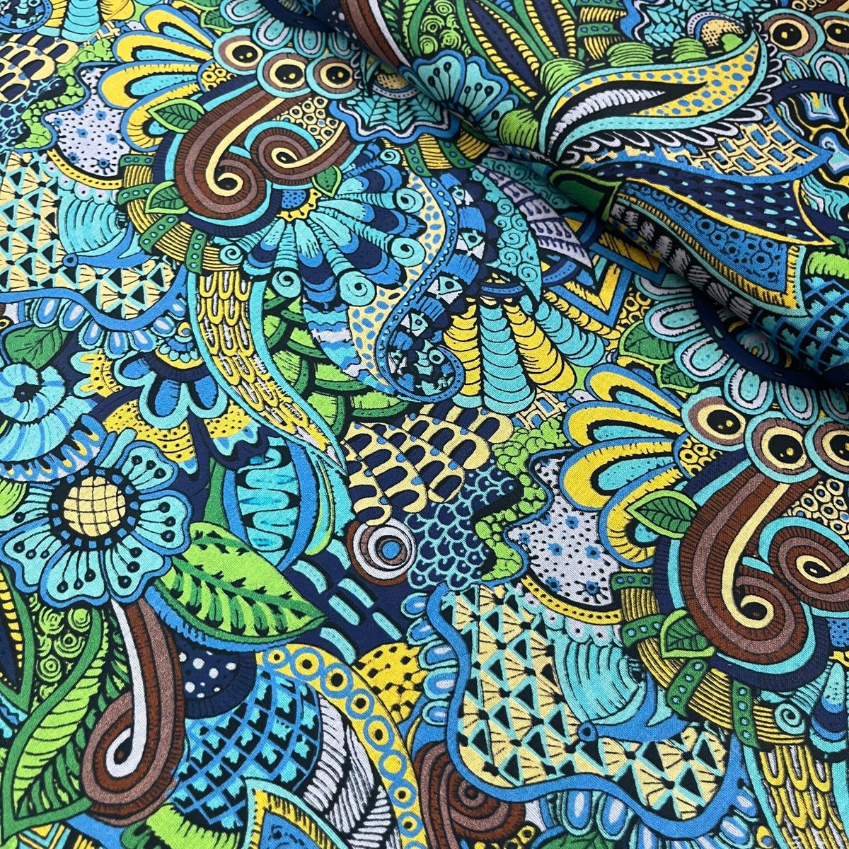 Mytissus Budget - Tissu Style Kashmir pour Déco et Mode - Boutique MyTissus Marckolsheim Alsace