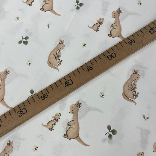 Tissu Popeline de Coton 240cm - Le Kangourou - MyTissus pour Déco et Mode - Boutique MyTissus Marckolsheim Alsace
