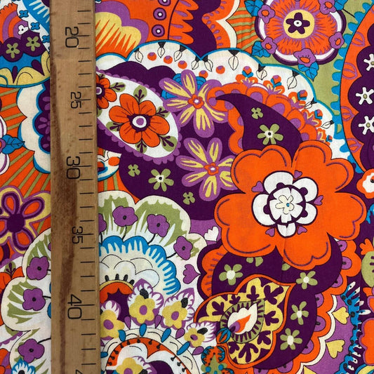 Tissu Viscose Premium - Flowers & Colors Pastel pour Déco et Mode - Boutique MyTissus Marckolsheim Alsace