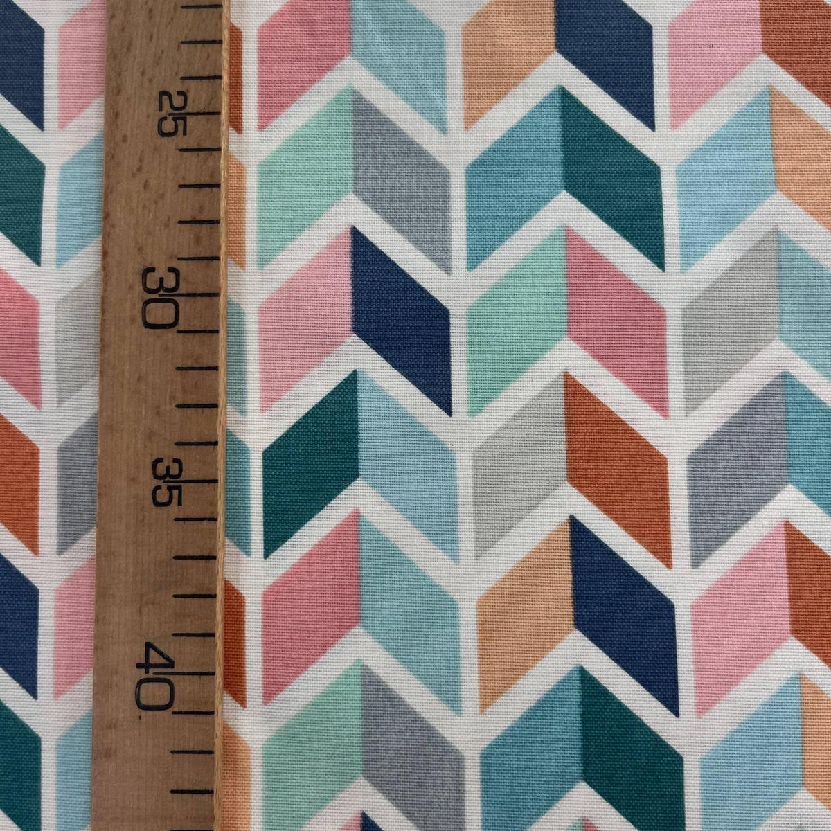 Toile Déperlante Premium - Geometric Arrow pour Déco et Mode - Boutique MyTissus Marckolsheim Alsace