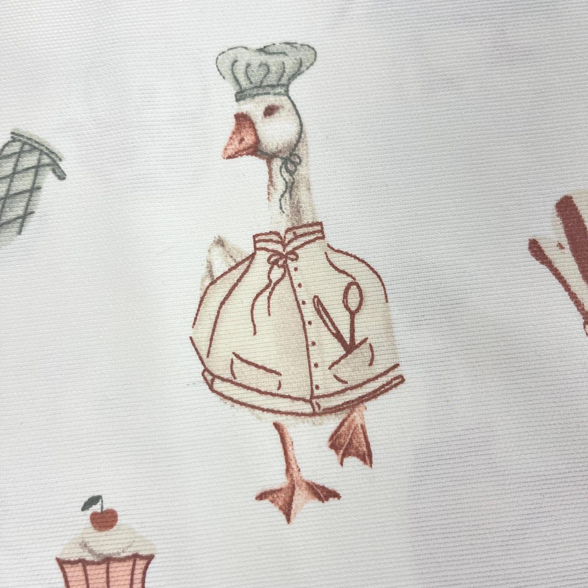 Toile Déperlante Premium - Le Chef Ducky pour Déco et Mode - Boutique MyTissus Marckolsheim Alsace