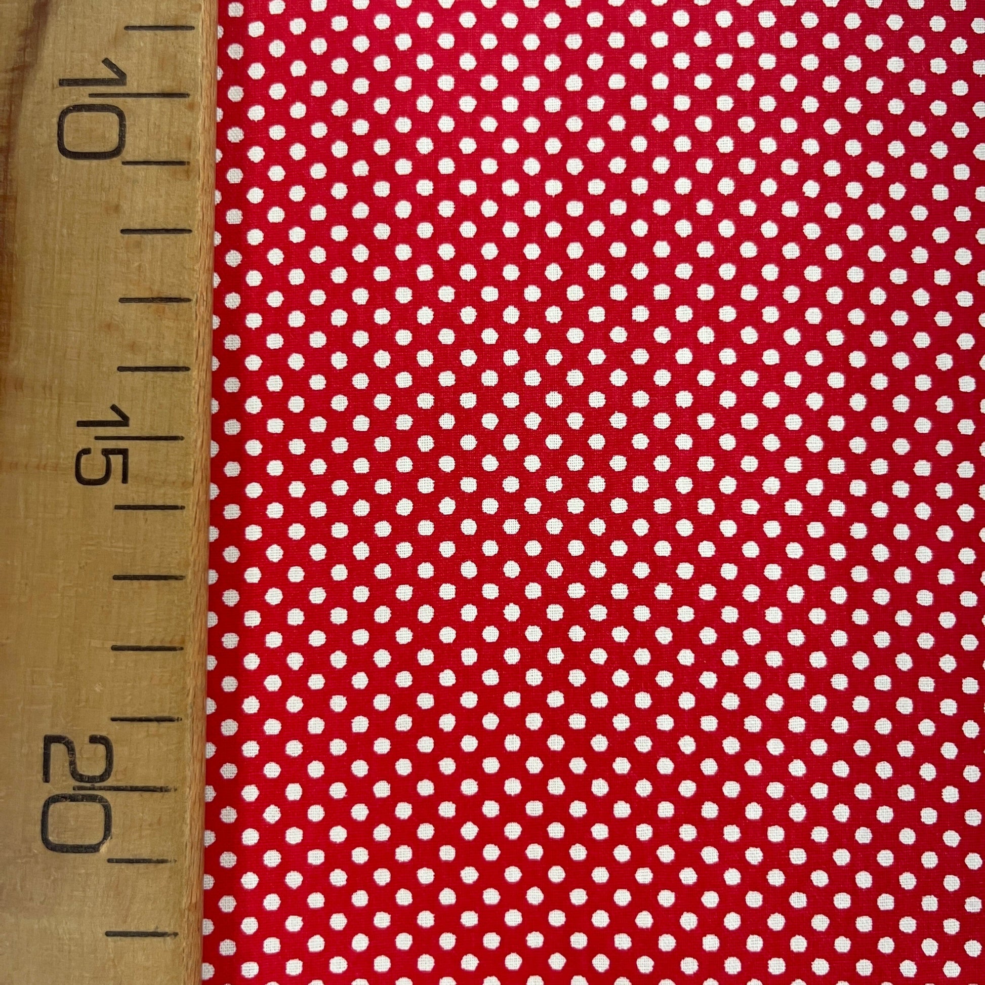 Coupon Patchwork Mytissus® - Petits Pois Rouge MYTISSUS