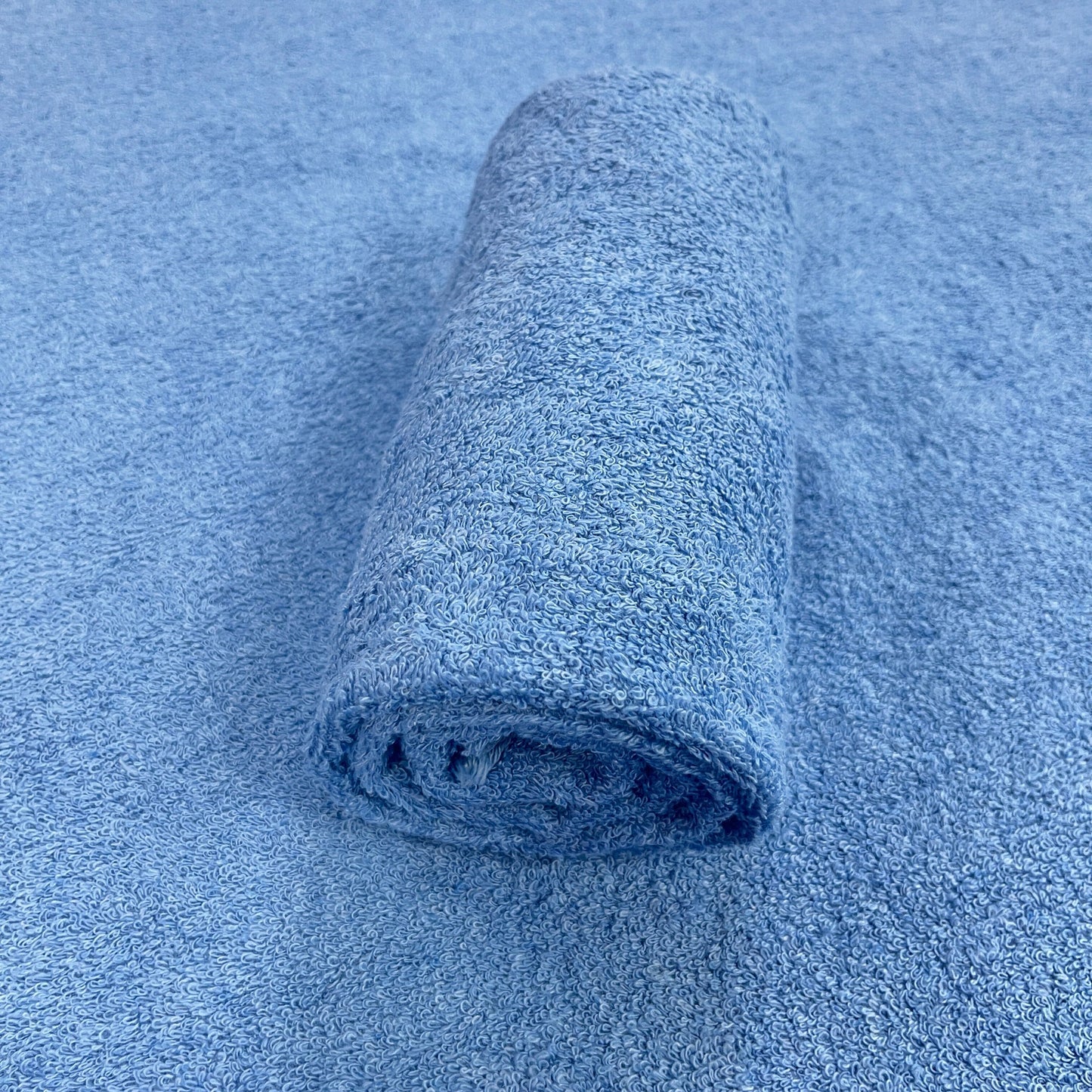 Éponge 100 % Coton - Carré 80x80 Bleu Roi MYTISSUS