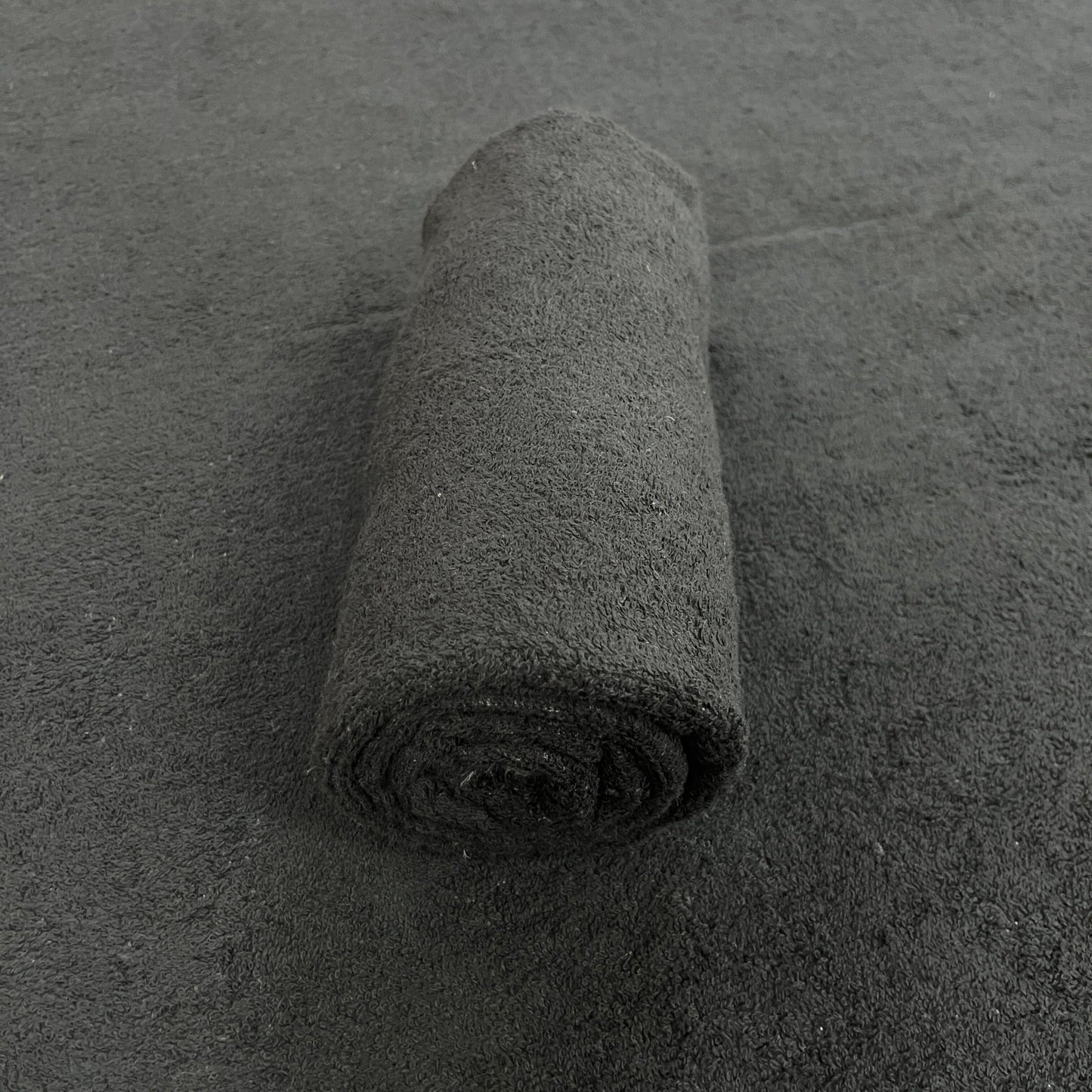 Éponge 100 % Coton - Carré 80x80 Noir MYTISSUS