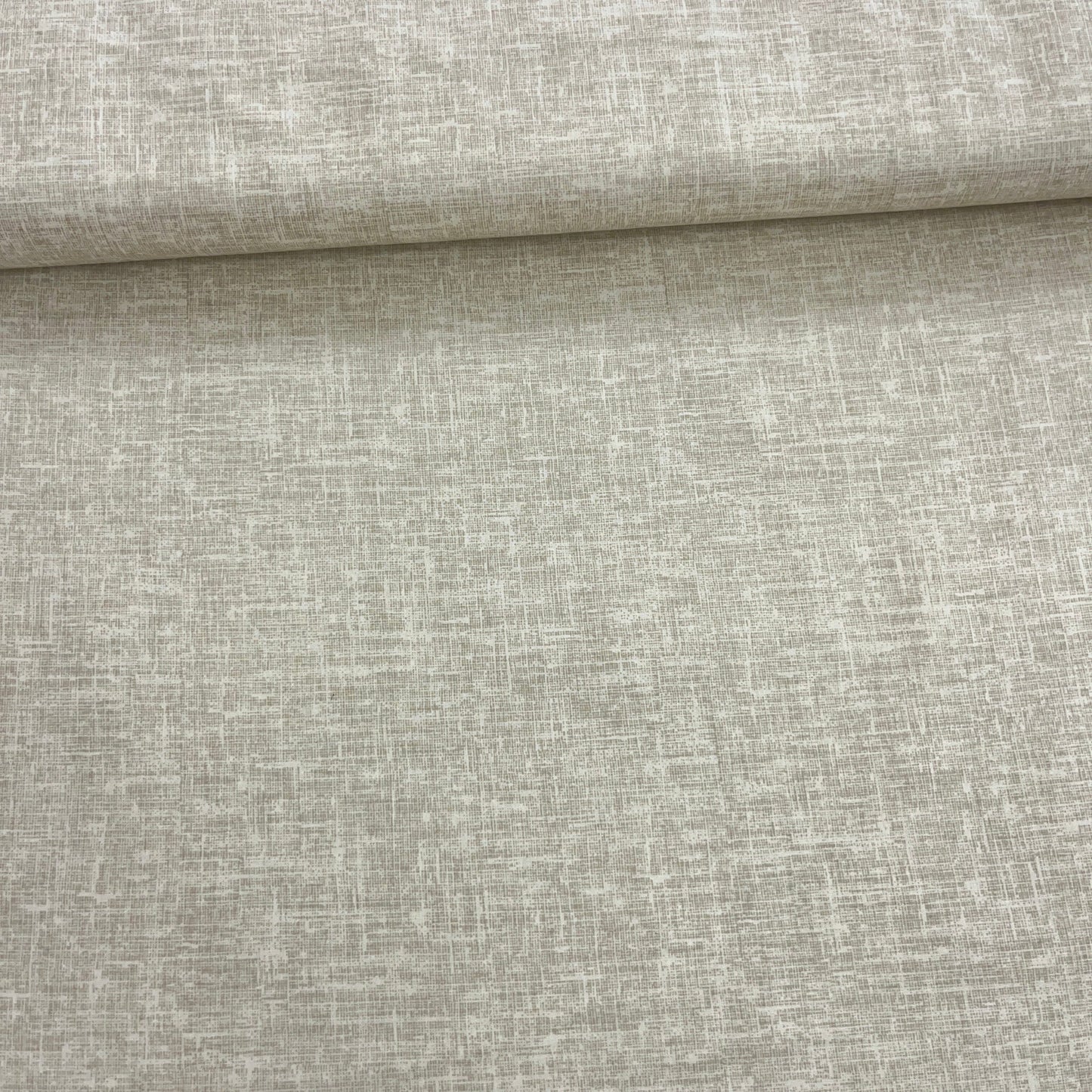 Popeline 100 % Coton Mytissus® - Faux-Uni Beige Clair Tissu Coton MYTISSUS