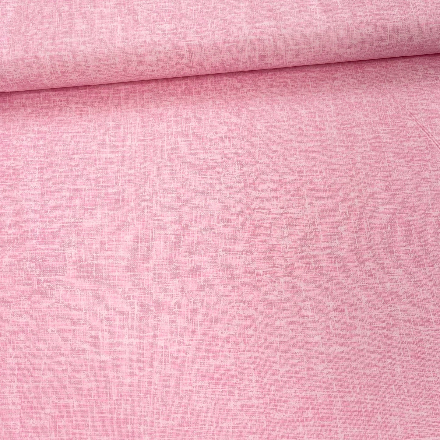 Popeline 100 % Coton Mytissus® - Faux-Uni Rose Vif Tissu Coton MYTISSUS