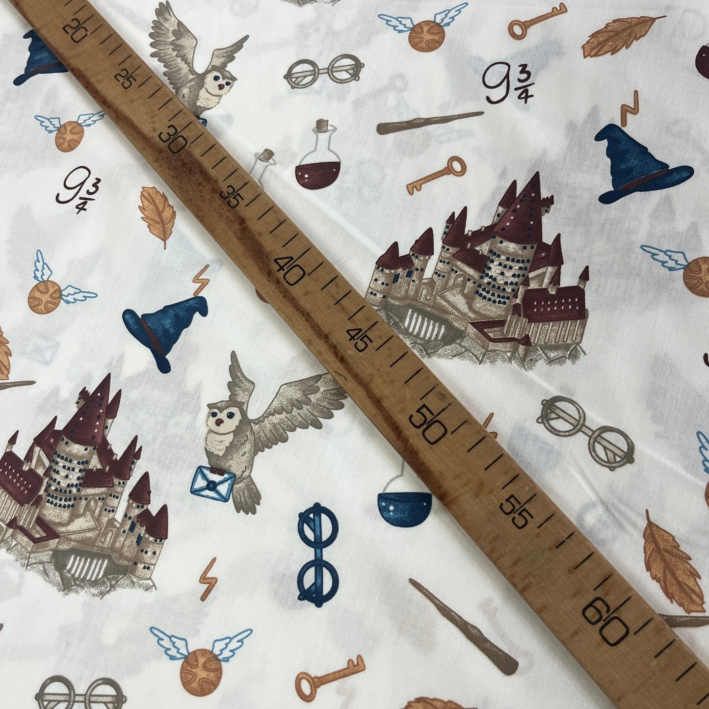 Popeline 100 % Coton Mytissus® - Harry Potter Tissu Coton MYTISSUS