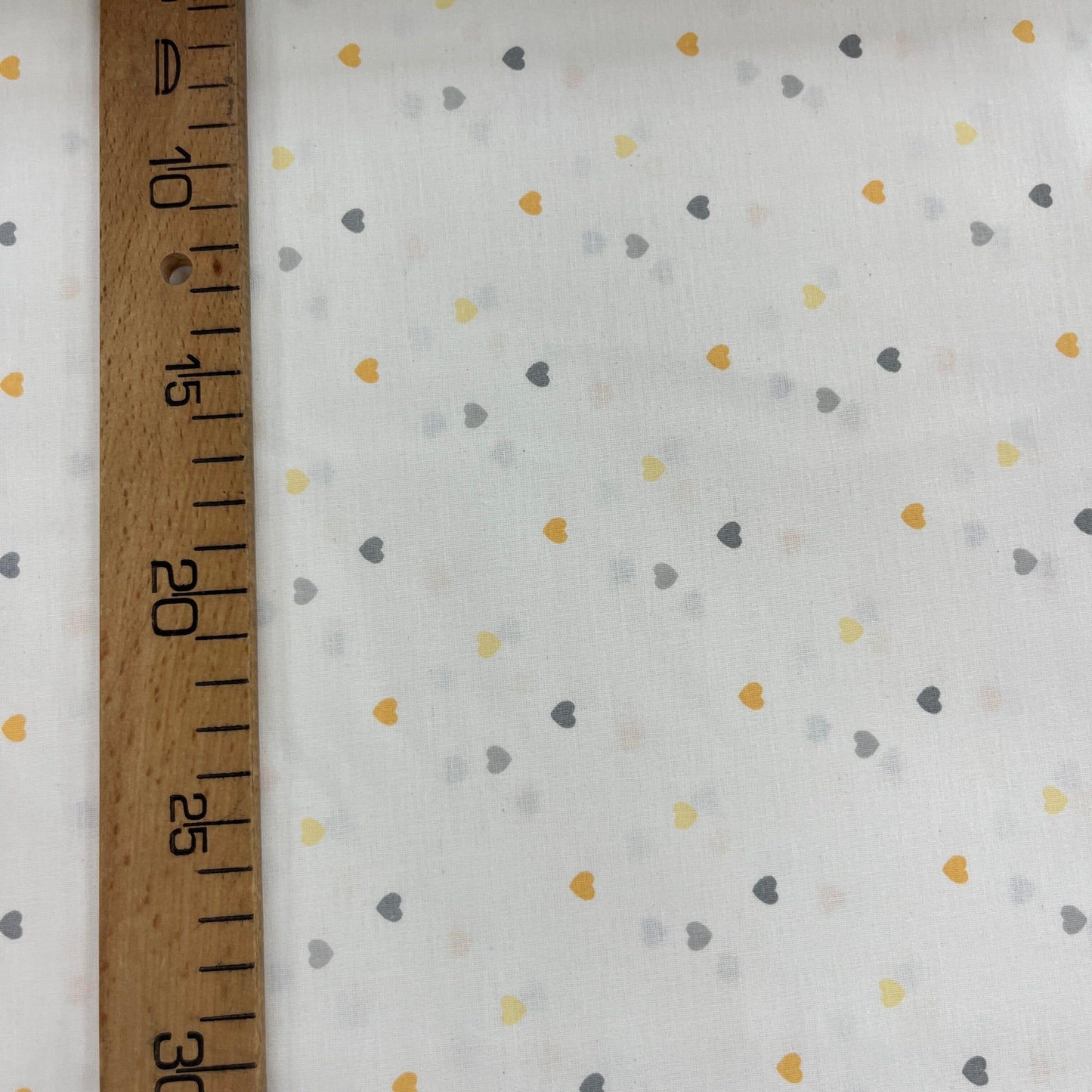 Popeline 100 % Coton Mytissus® - Petits Cœurs Colorés - MYTISSUS