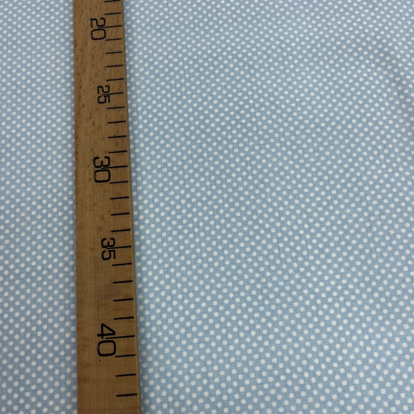 Popeline 100 % Coton Mytissus® - Petits Pois Bleu Tissu Coton MYTISSUS
