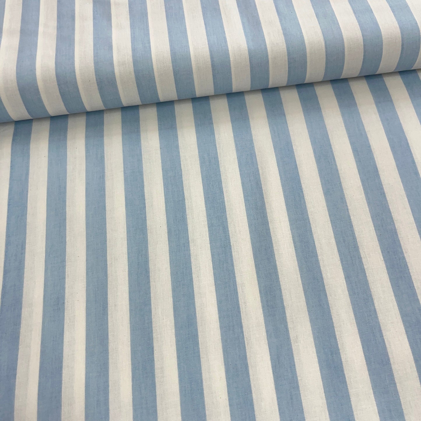 Popeline 100 % Coton Mytissus® - Rayures Bretagne MYTISSUS