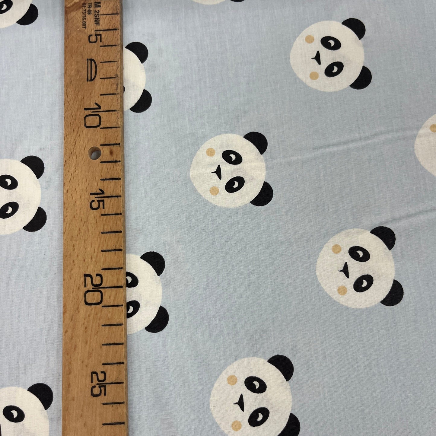Popeline 100 % Coton Mytissus® - Têtes de Panda Tissu Coton MYTISSUS