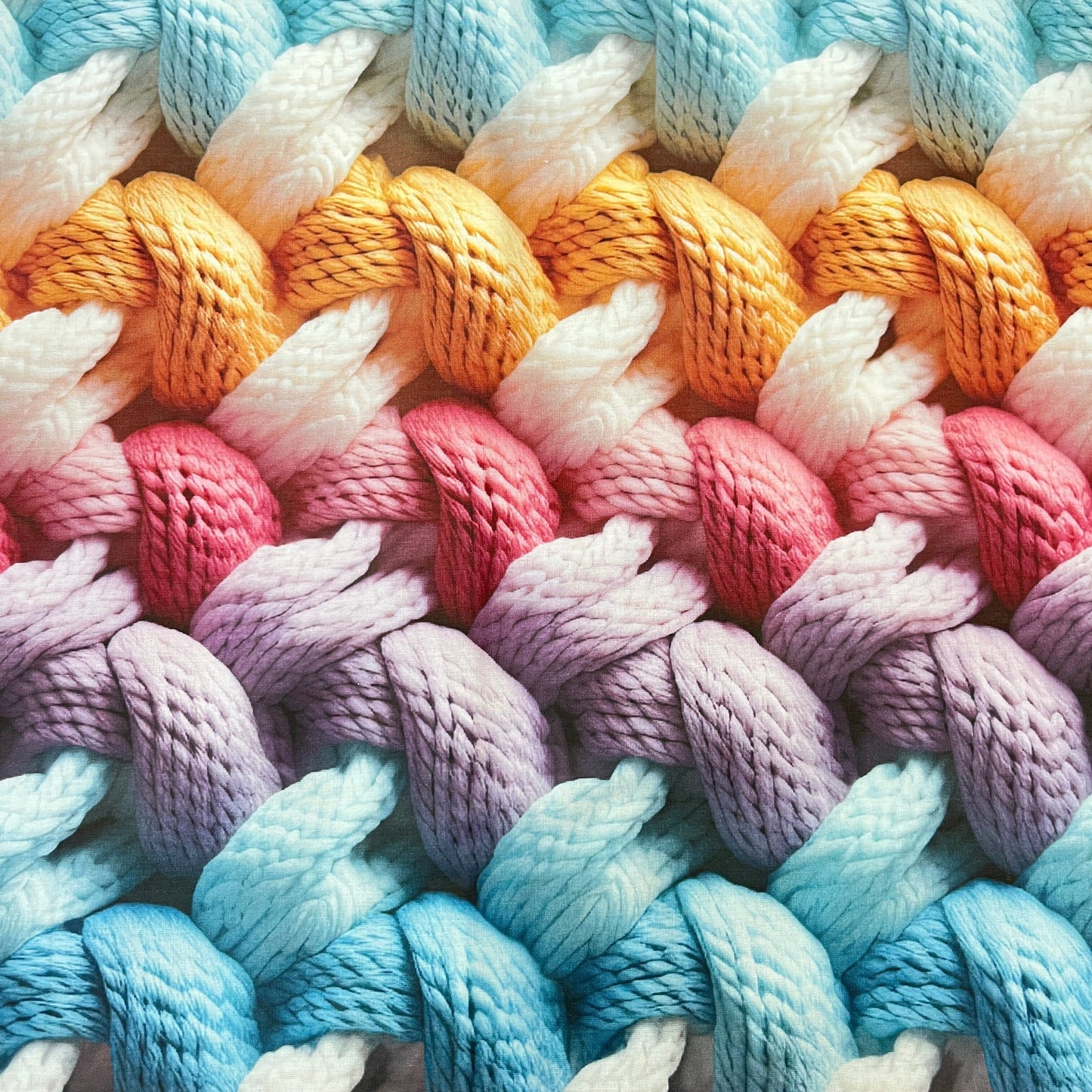 Tissu Coton 3D - Fibres de Laines MYTISSUS