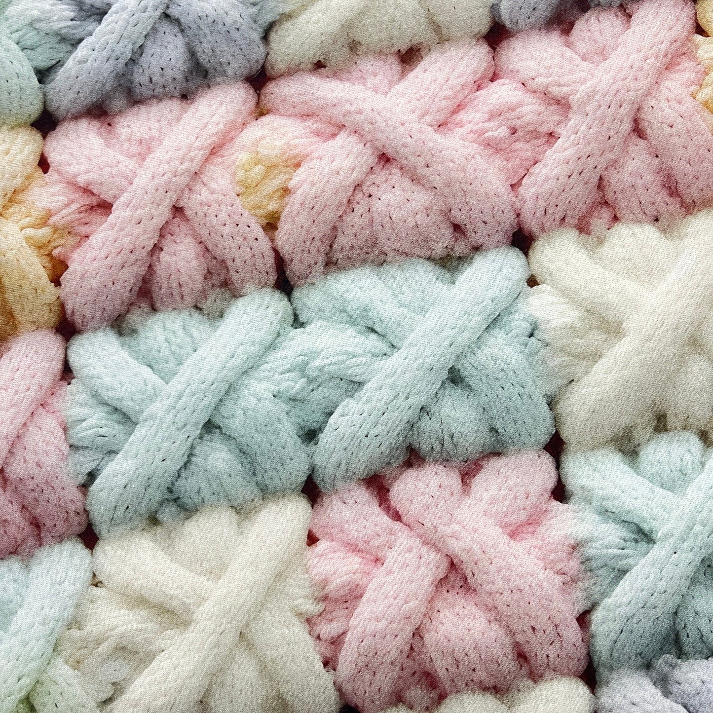 Tissu Coton 3D - Fils Crochetés MYTISSUS