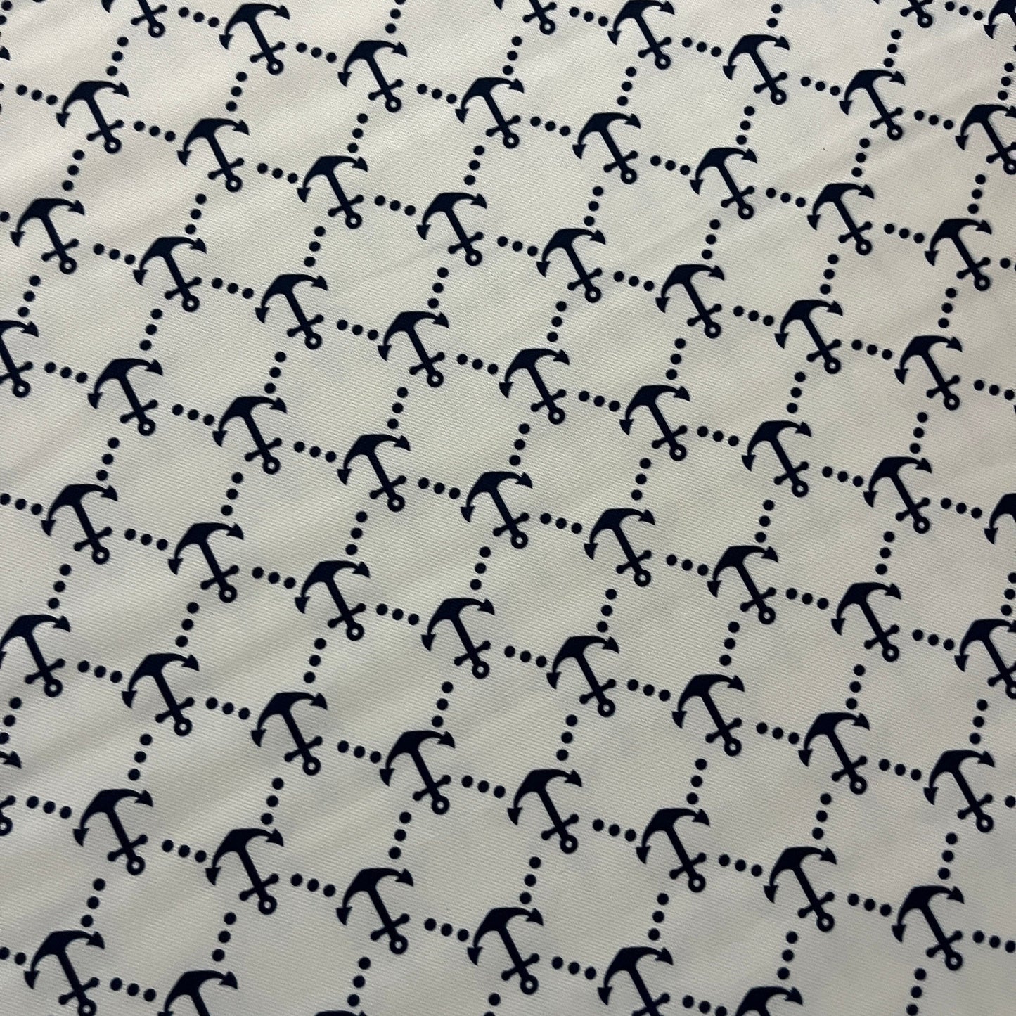 Tissu Impression Numérique - Ancres Tissu Ameublement MYTISSUS