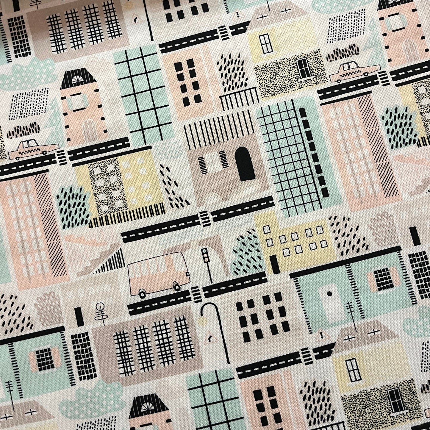 Tissu Impression Numérique - City MYTISSUS