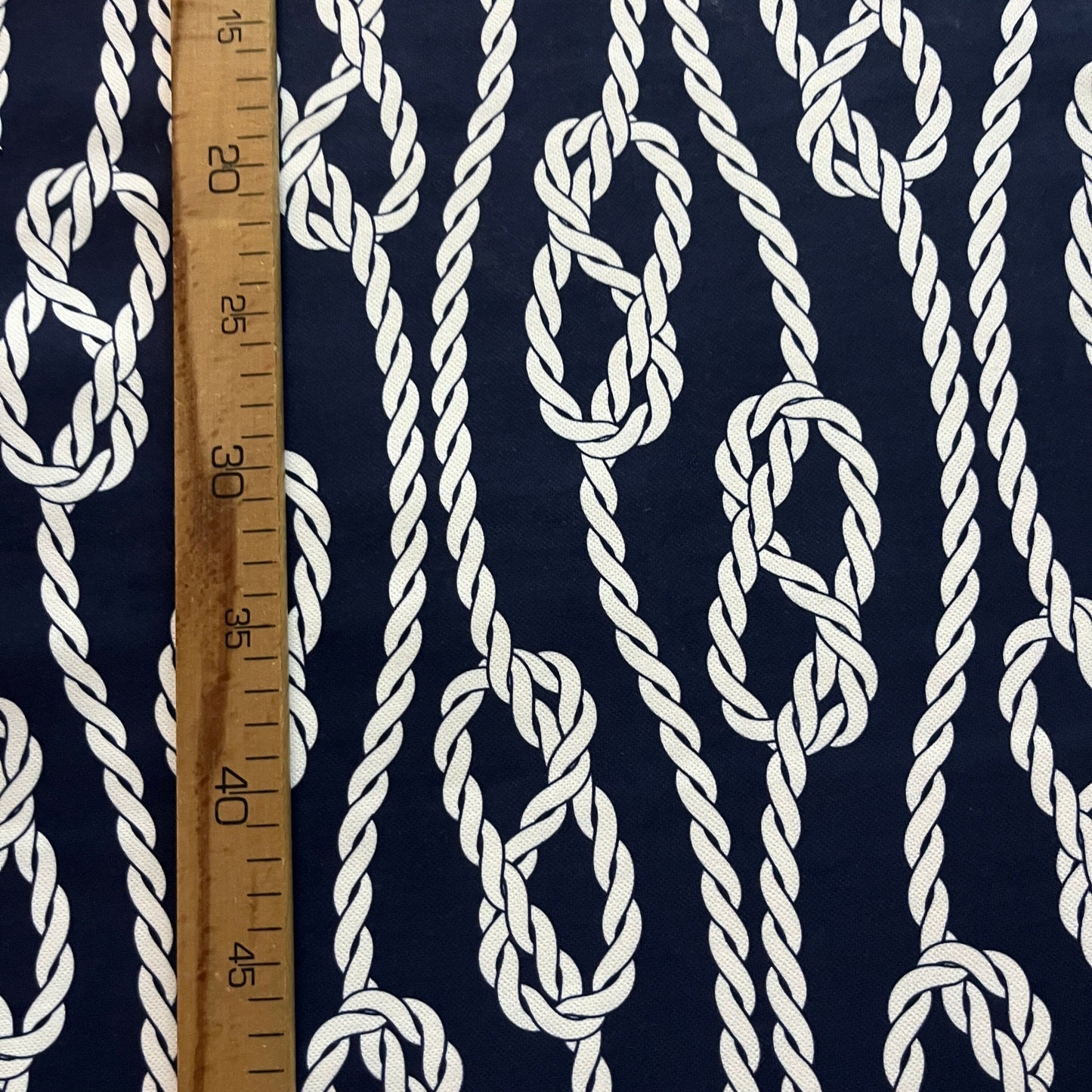 Tissu Impression Numérique - Cordes Marines Tissu Ameublement MYTISSUS