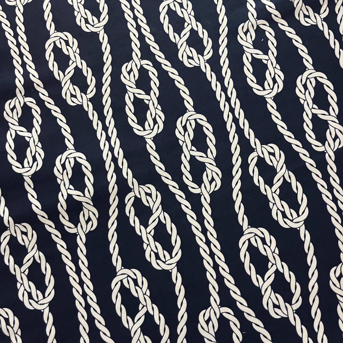 Tissu Impression Numérique - Cordes Marines Tissu Ameublement MYTISSUS