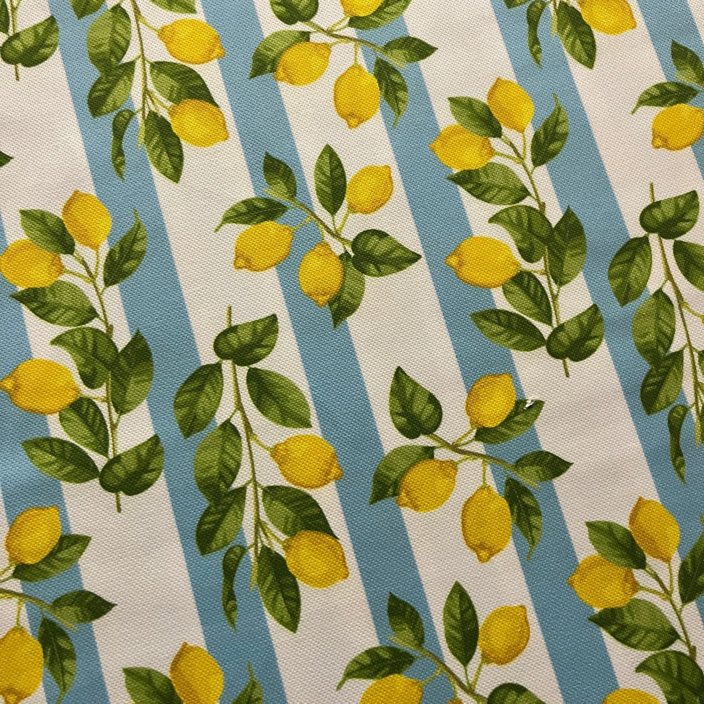 Tissu Impression Numérique - Côte Amalfitaine Tissu Ameublement MYTISSUS