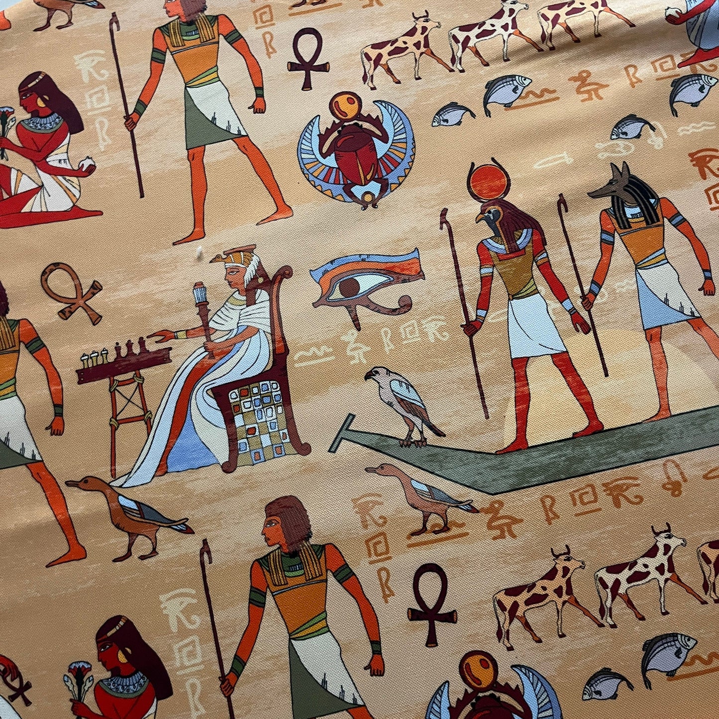 Tissu Impression Numérique - Égypte Antique MYTISSUS