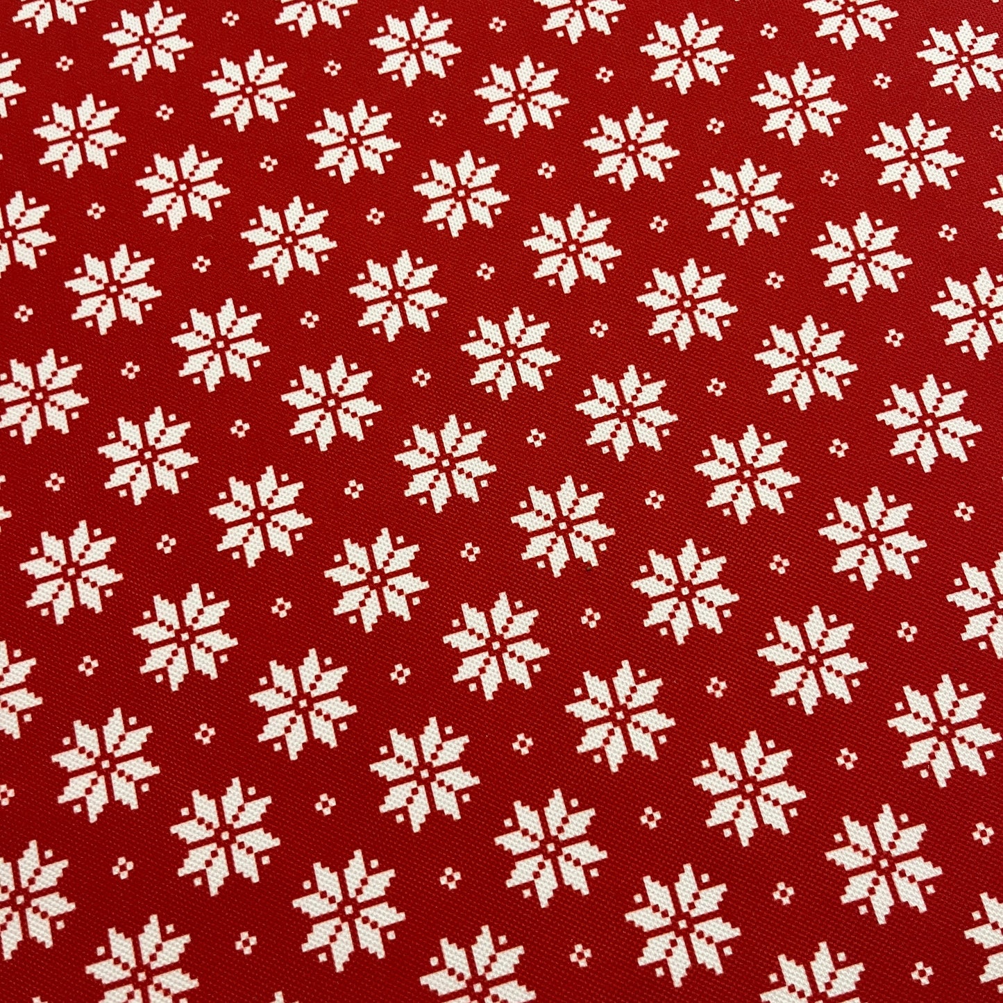 Tissu Impression Numérique - Flocons de Neige Petits Motifs Tissu Ameublement MYTISSUS