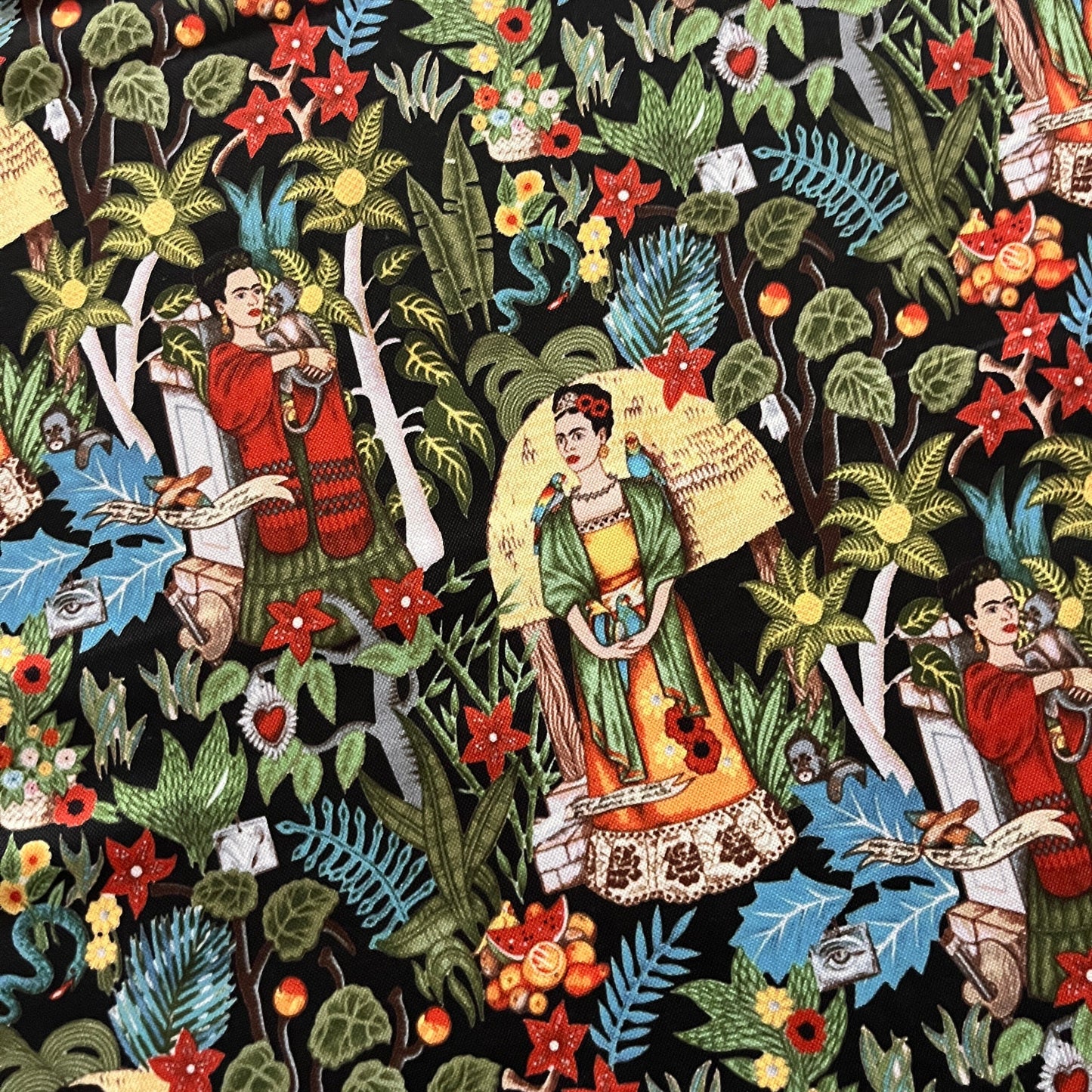 Tissu Impression Numérique - Frida’s World Tissu Ameublement MYTISSUS