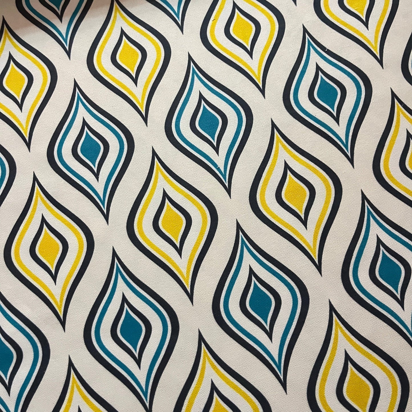 Tissu Impression Numérique - Illusions Géométriques Tissu Ameublement MYTISSUS