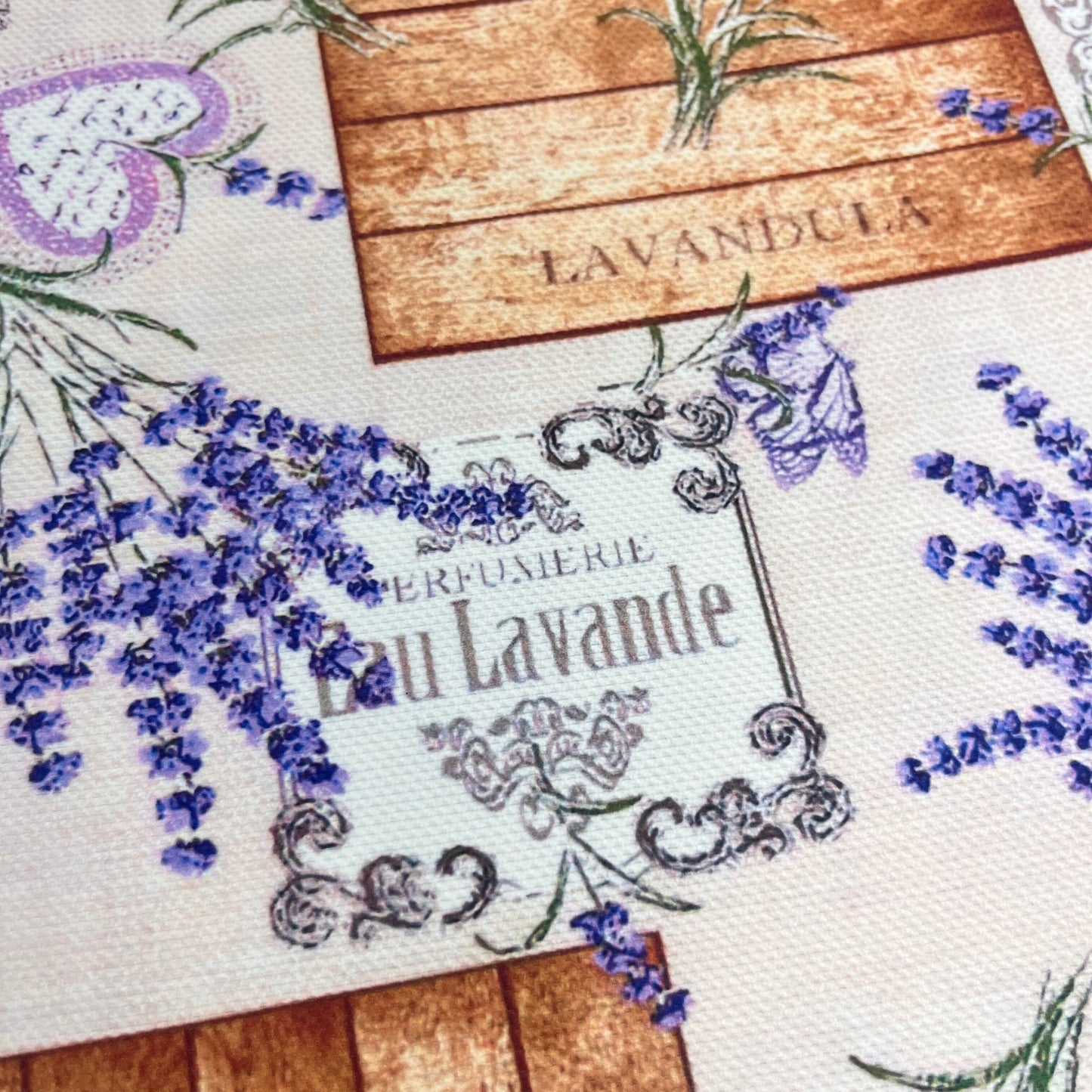 Tissu Impression Numérique - Lavande Tissu Ameublement MYTISSUS