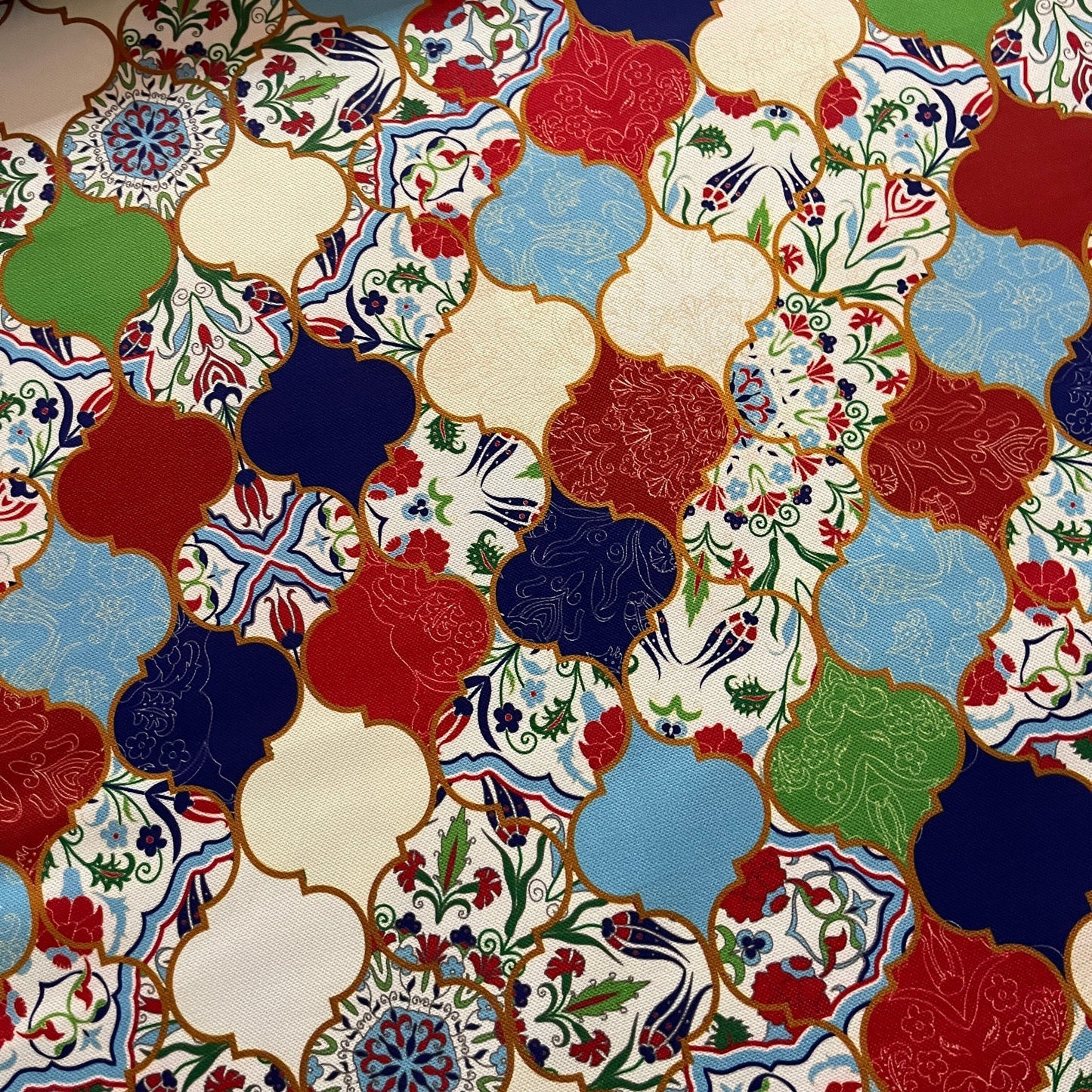 Tissu Impression Numérique - Mille et Une Nuit Tissu Ameublement MYTISSUS