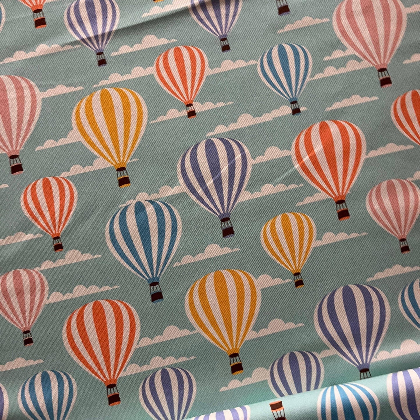 Tissu Impression Numérique - Montgolfières - MYTISSUS