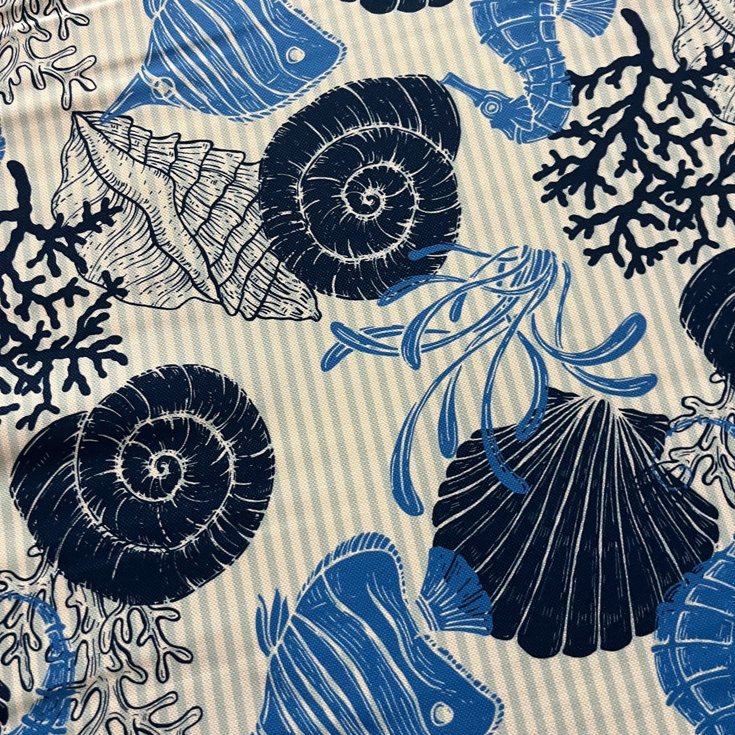 Tissu Impression Numérique - Océan Tissu Ameublement MYTISSUS