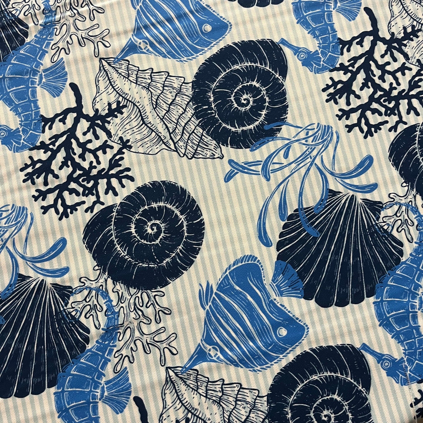 Tissu Impression Numérique - Océan Tissu Ameublement MYTISSUS