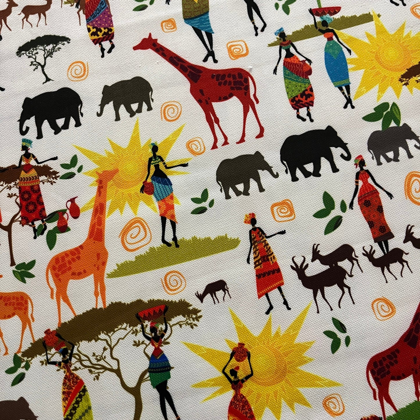 Tissu Impression Numérique - Safari MYTISSUS