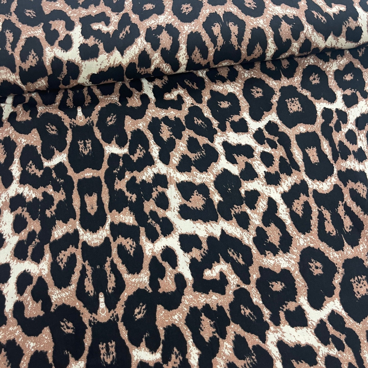 Tissu Viscose Premium - Léopard MYTISSUS