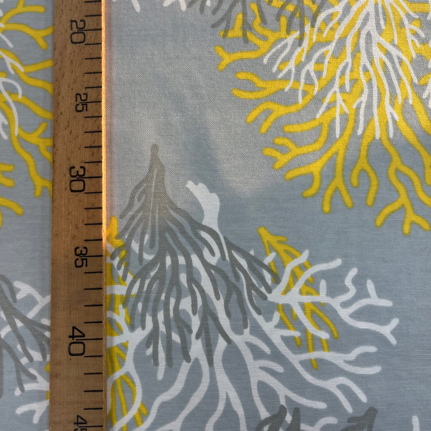 Toile Déperlante Premium - Coraux Marins Tissu Ameublement MYTISSUS