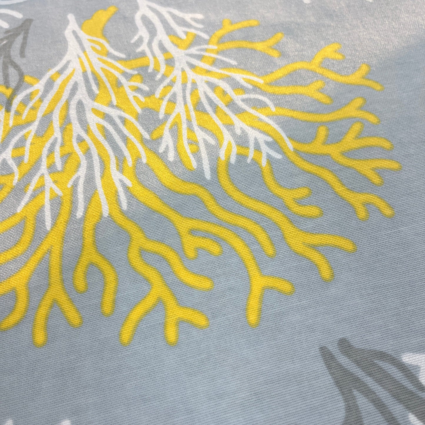 Toile Déperlante Premium - Coraux Marins Tissu Ameublement MYTISSUS