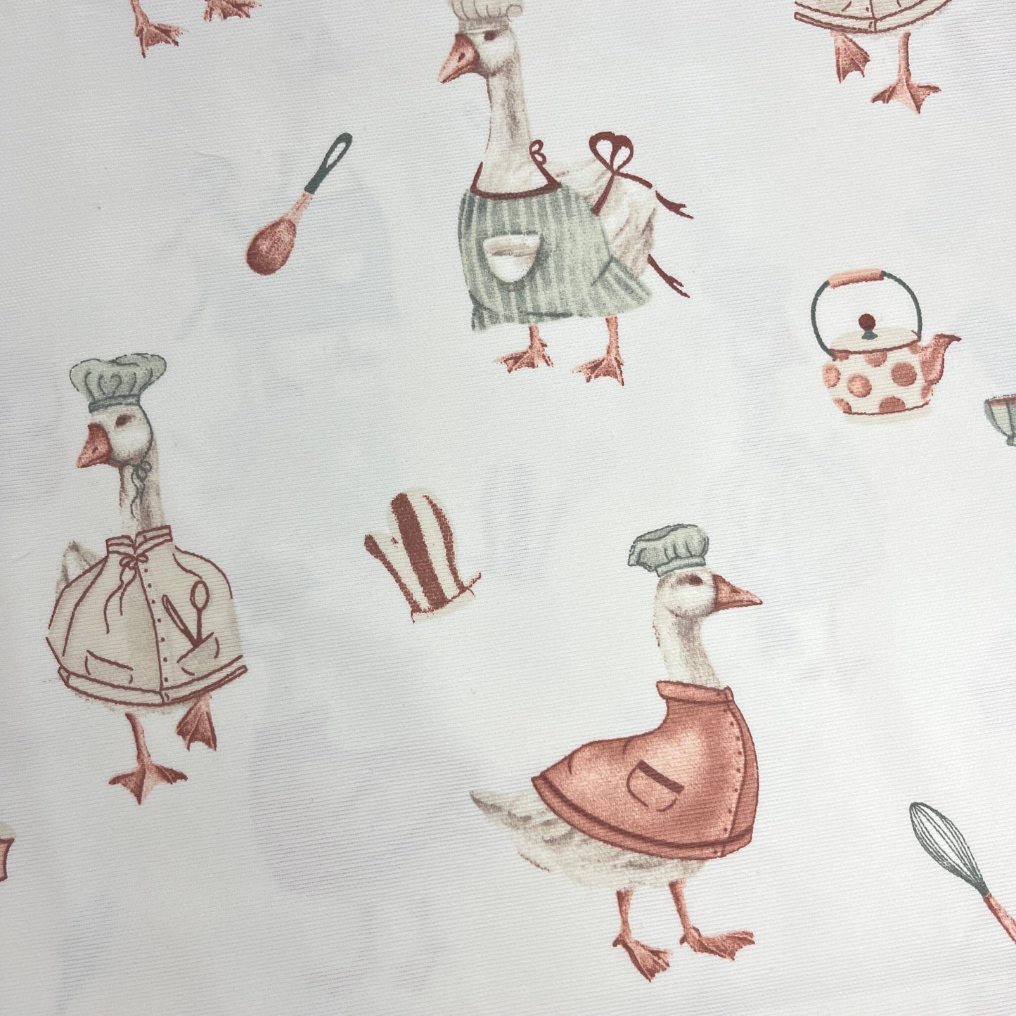 Toile Déperlante Premium - Le Chef Ducky Tissu Ameublement MYTISSUS