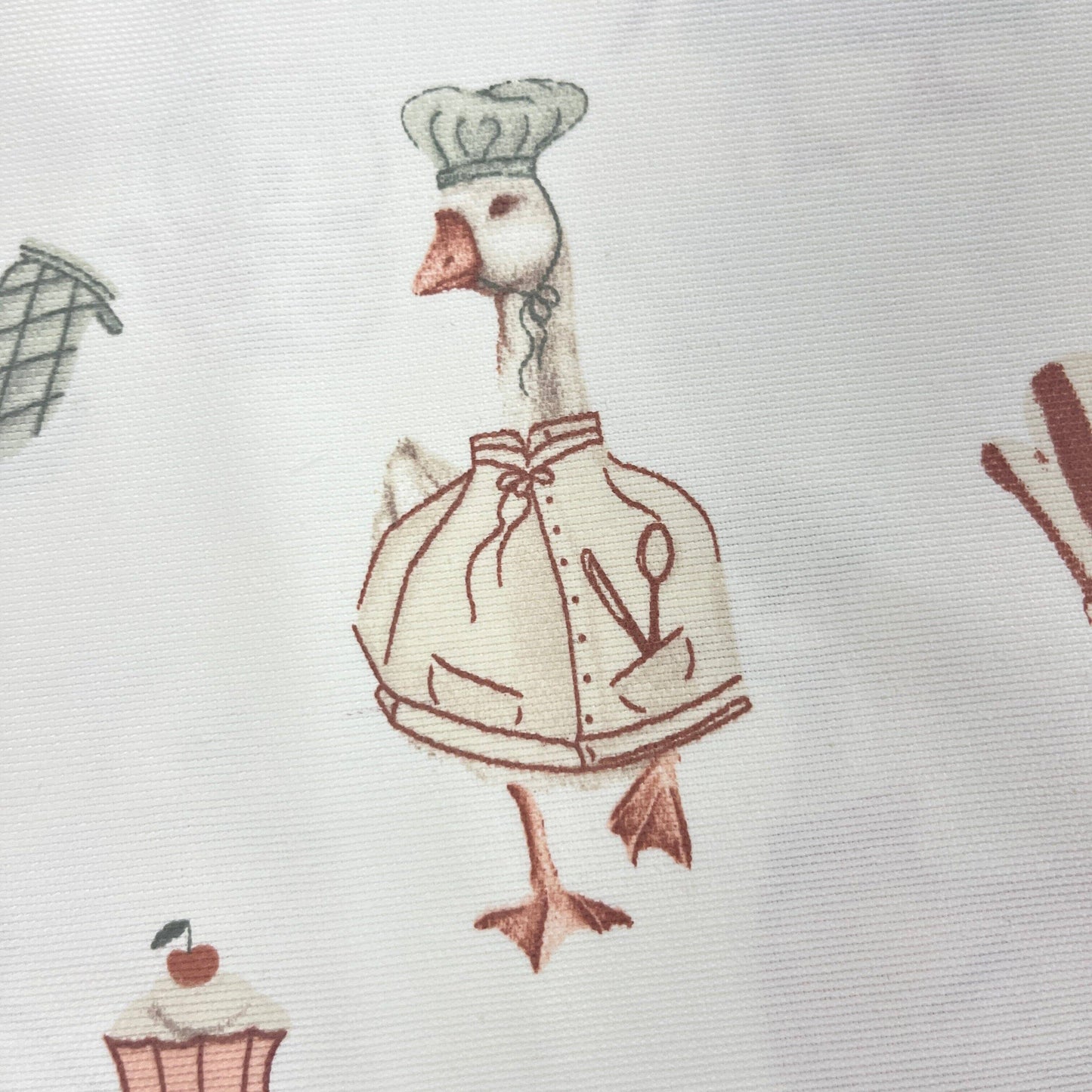 Toile Déperlante Premium - Le Chef Ducky Tissu Ameublement MYTISSUS