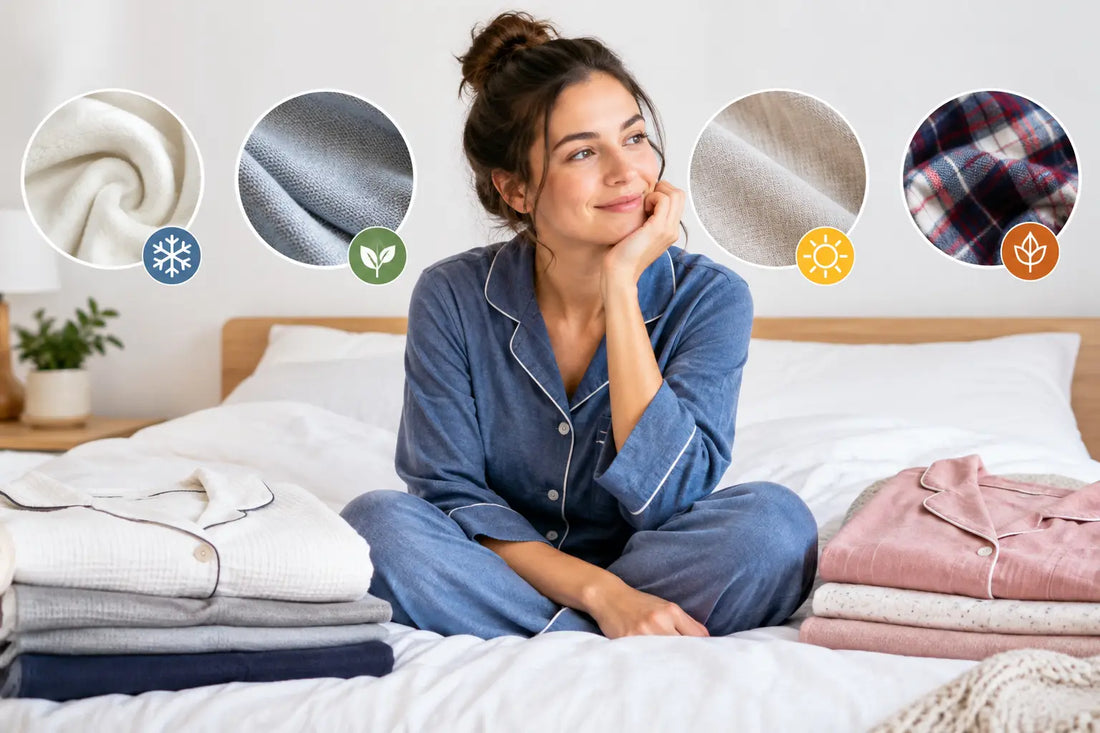 Quels tissus pour pyjamas choisir selon la saison ?