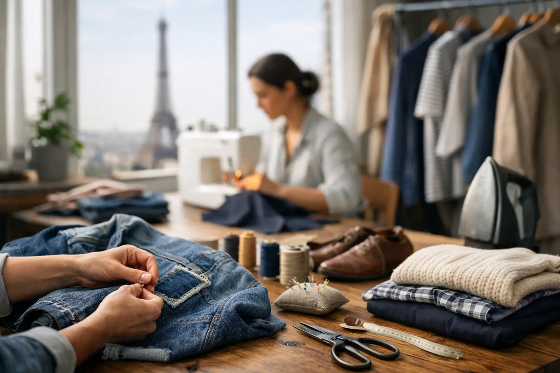 Tendances réparation textile en France en 2026