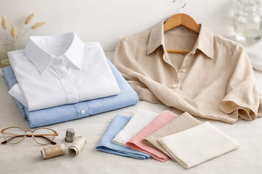 Meilleurs tissus pour chemise femme