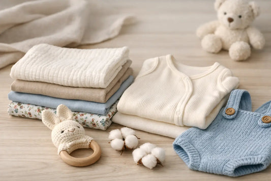 Les meilleurs tissus pour vêtements bébé