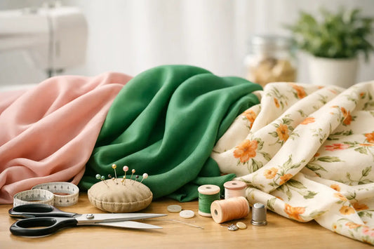 Viscose tissu couture fluide - bien la choisir
