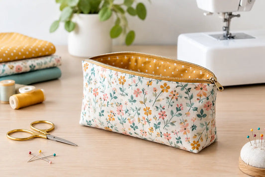Guide pour coudre une trousse doublée facilement