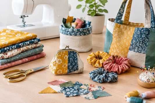 12 projets couture avec chutes textiles