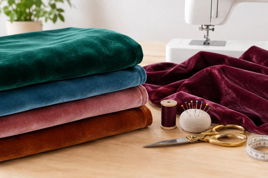 Tissu velours : bien le choisir et le coudre